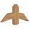 Ekena Millwork Bellingham Timber Gable Bracket, Western Red Cedar, 36"W x 16"H x 3 1/2"D x 5 1/2"F, 11/12 Pitch GBW036X16X0406BEL00SWR - alternate 3